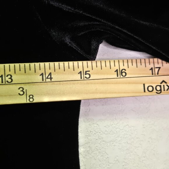 Vintage 90s Cykxtees Gothic Renaissance Medieval Vampire Velvet Dress - Picture 14 of 16